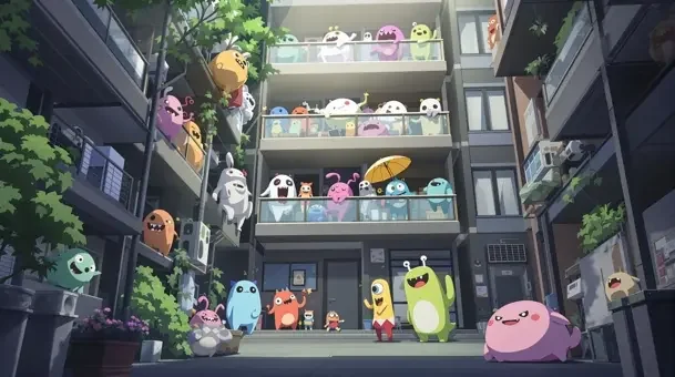 妖怪公寓 - 动漫解说推荐动漫封面